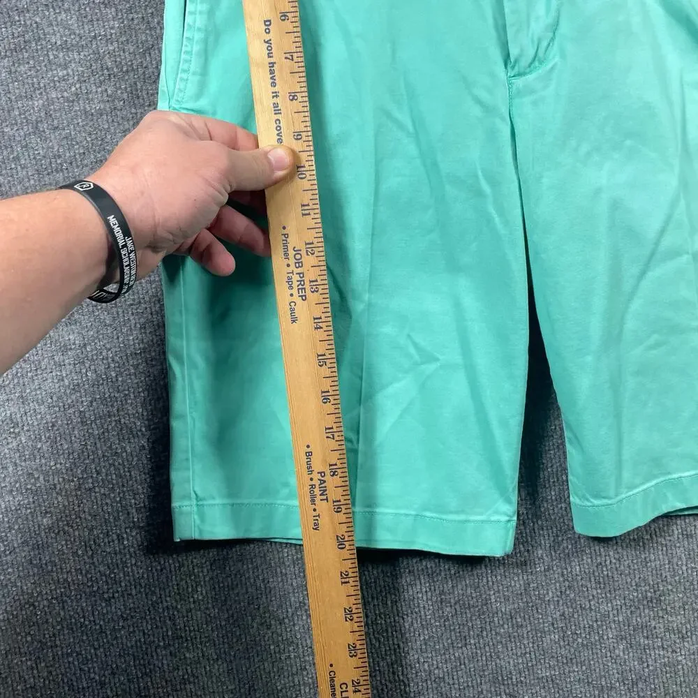 Vineyard Vines Breaker Shorts Men's 32 Aquamarine/Green Bermuda Casual Golf